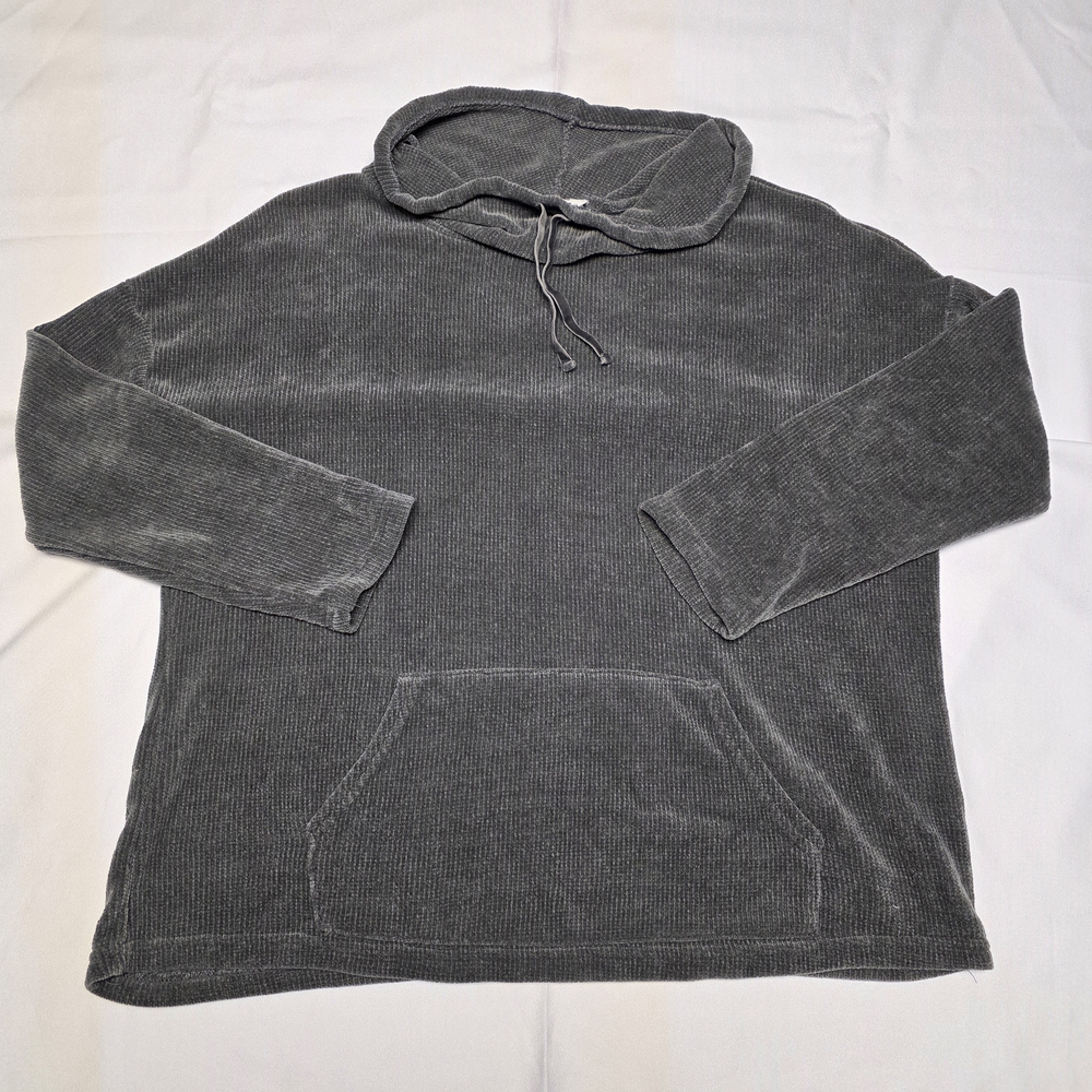 Women's Gray Cowl Neck Sweater